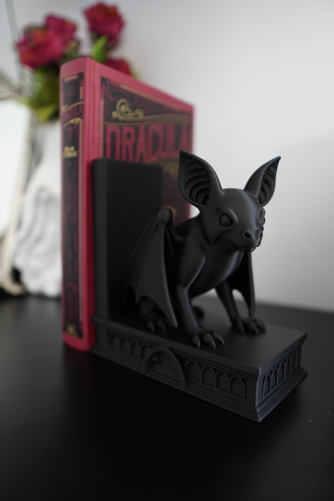 Gothic Bat Bookend