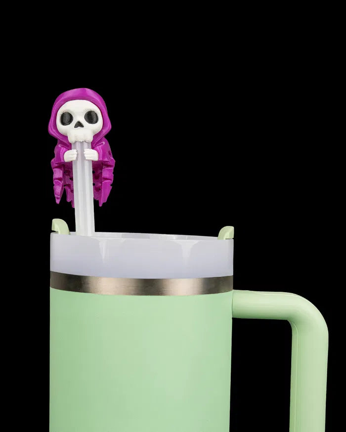 Final Drink - Straw Topper & Charm