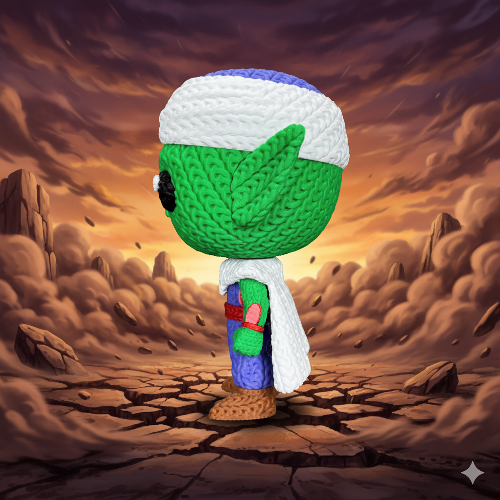 Dragon Ball Z Piccolo Knitted - Crochet