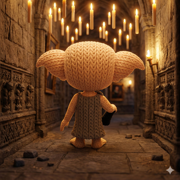 Harry Potter World Dobby Knitted - Crochet