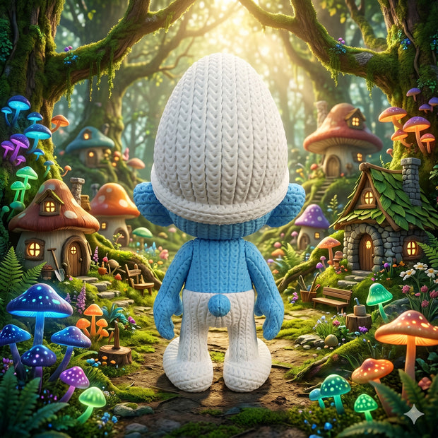 The Smurf Knitted - Crochet