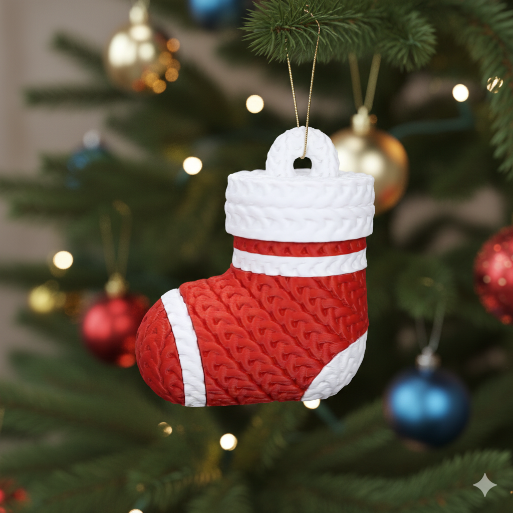 Christmas Ornaments Knitted - Crochet