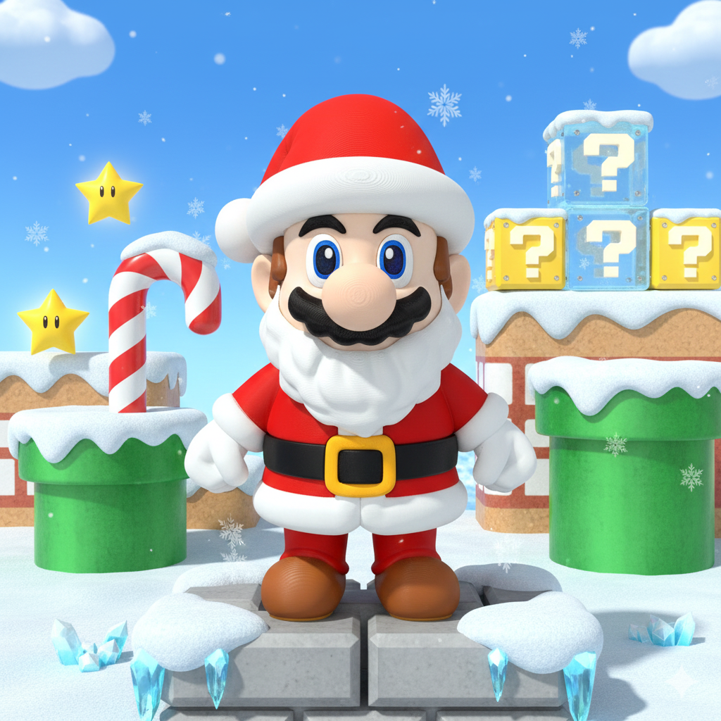 Xmas Special Mario Santa Mario