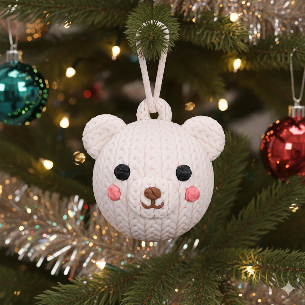 Christmas Ornaments Knitted - Crochet