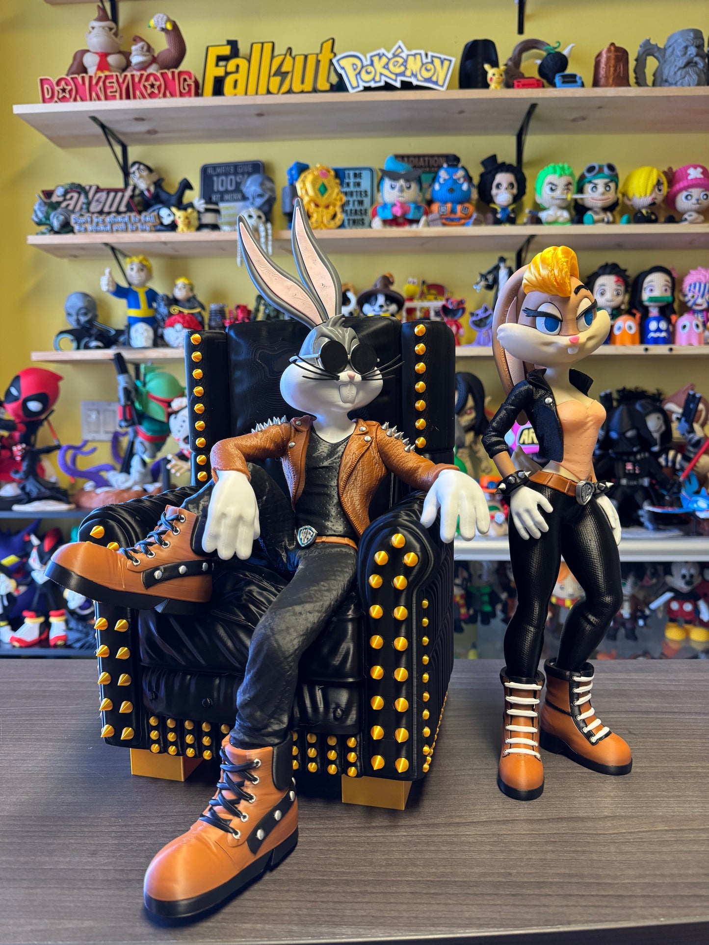 Punk Rock Series - 12" Bugs Bunny & 10" Lola Bunny