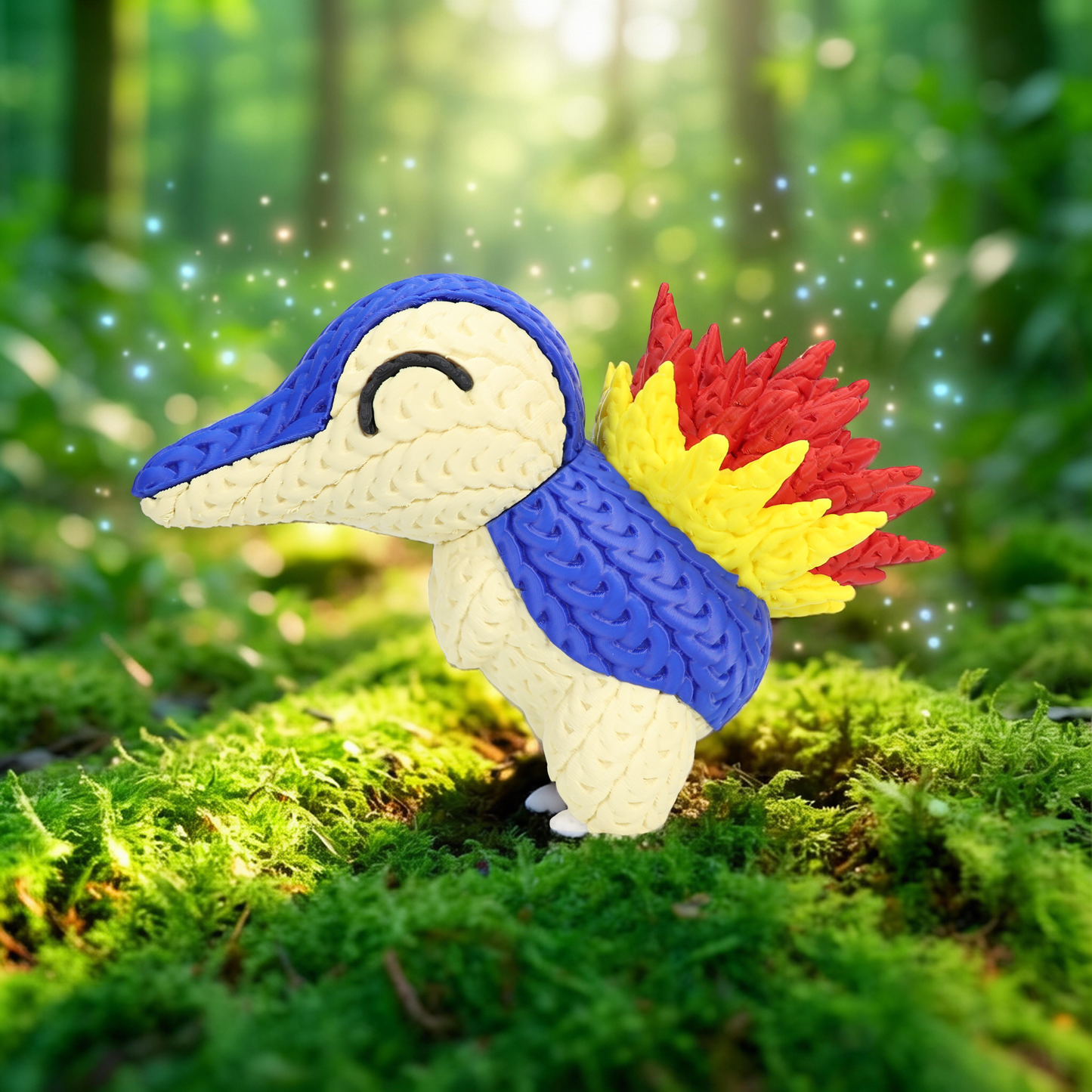 Pokemon Cyndaquil Knitted - Crochet