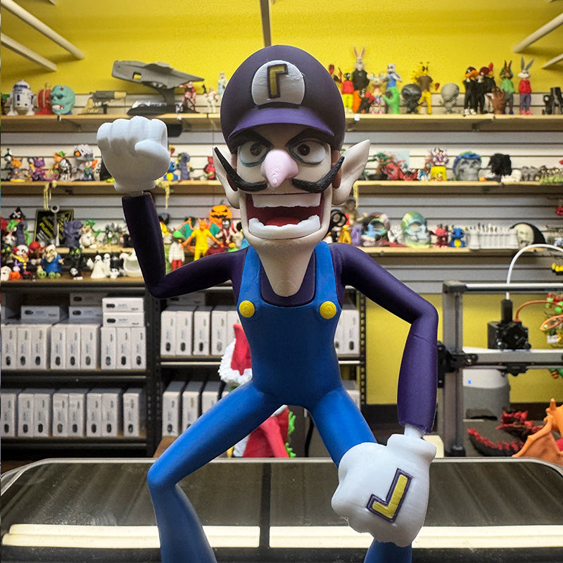 Mario Kart - 9" Waluigi