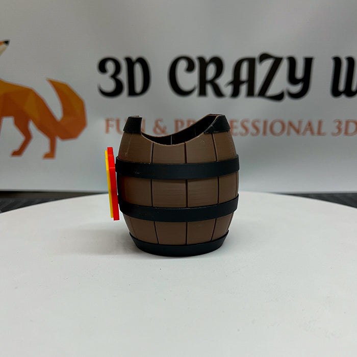 Donkey Kong DK Barrel Gaming Controller Holder