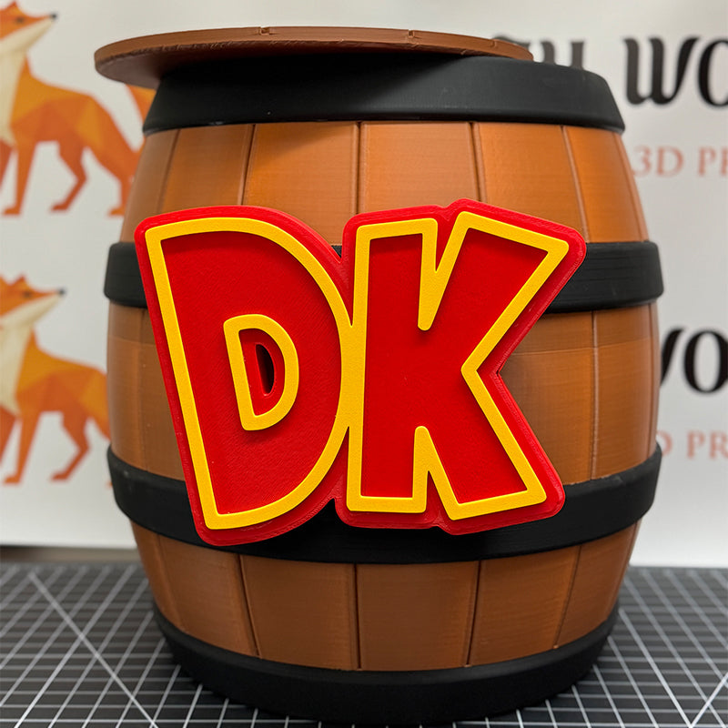Donkey Kong - 17" DK Barrel w/ Lid Super-Sized