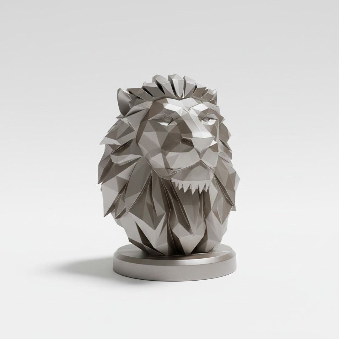 Low Poly Lion Bus