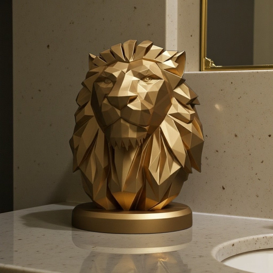 Low Poly Lion Bus