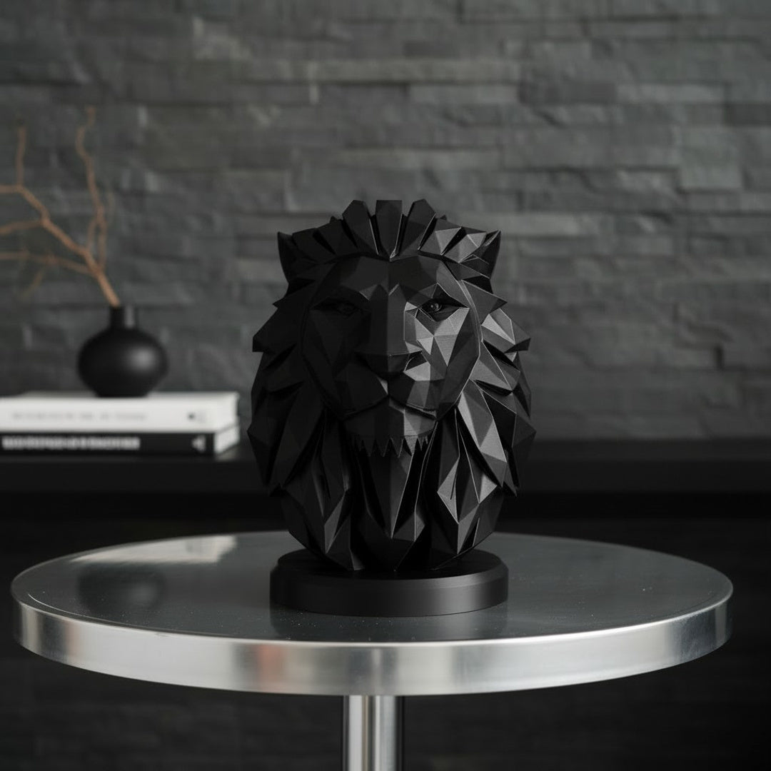 Low Poly Lion Bus