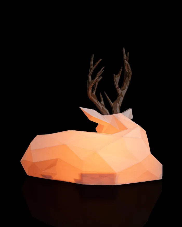 Low Poly Reindeer - Table Lamp