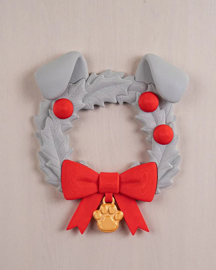 Santa Paws - Wreath