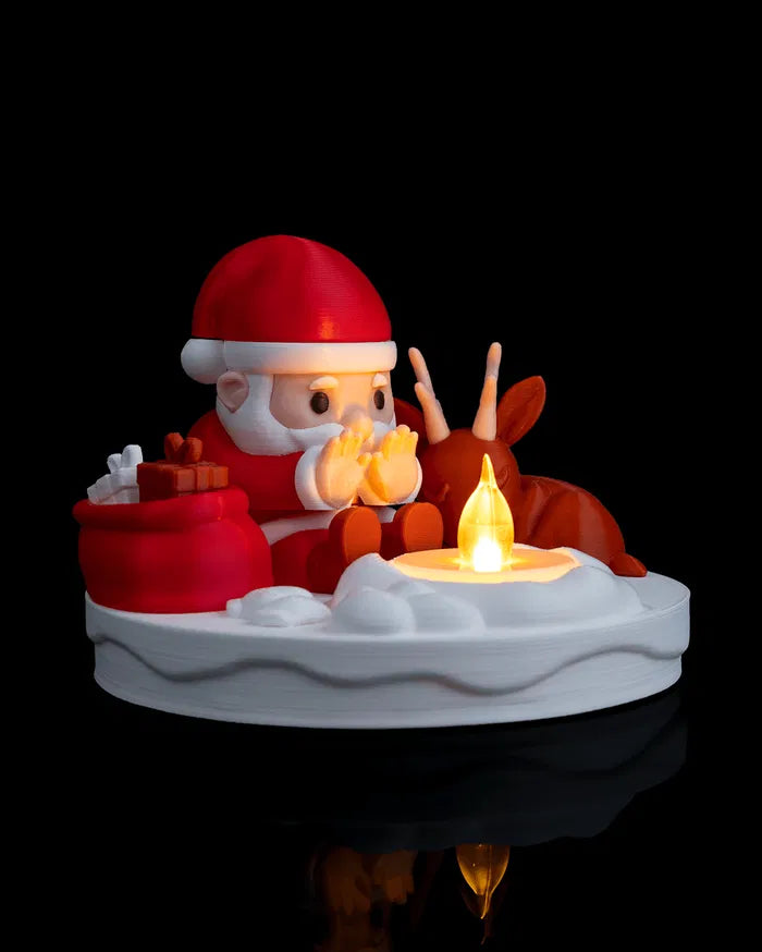 Santa’s Bonfire - Table Lamp