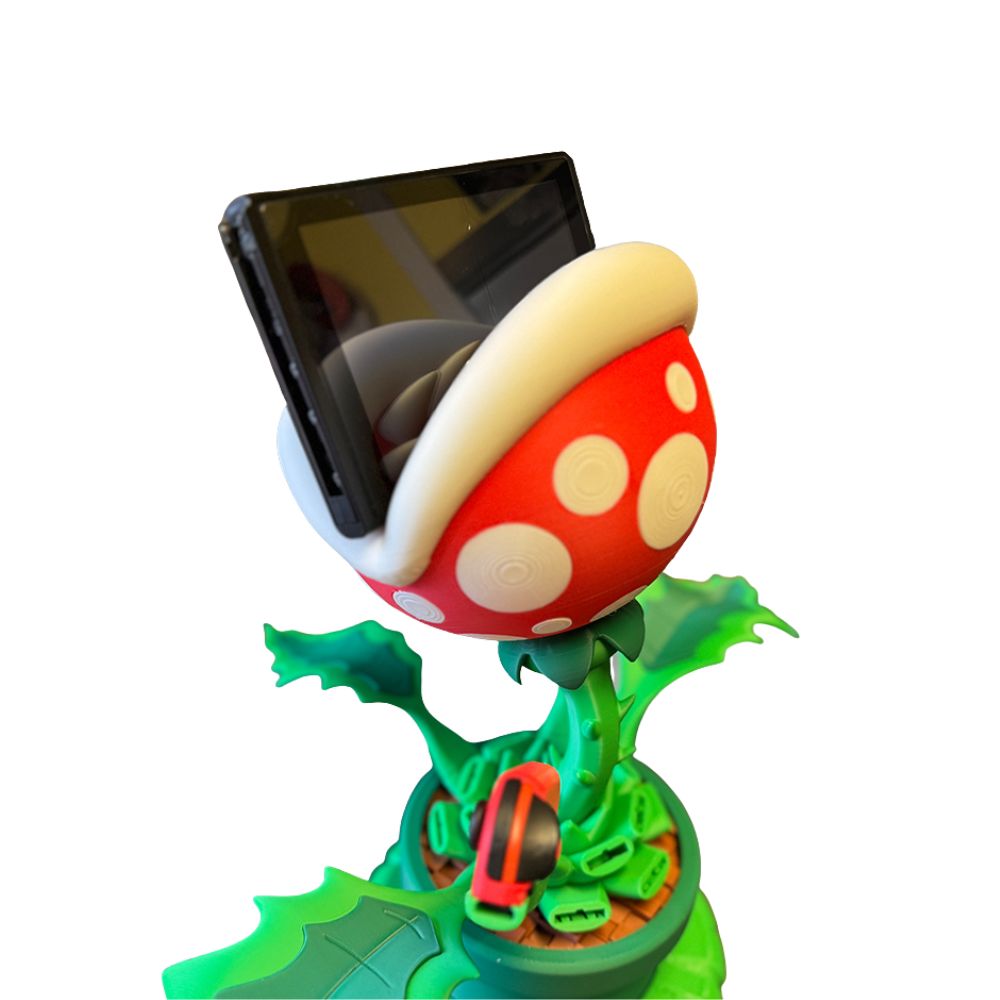 Mario World Piranha Plant Nintendo Switch Dock & Holder