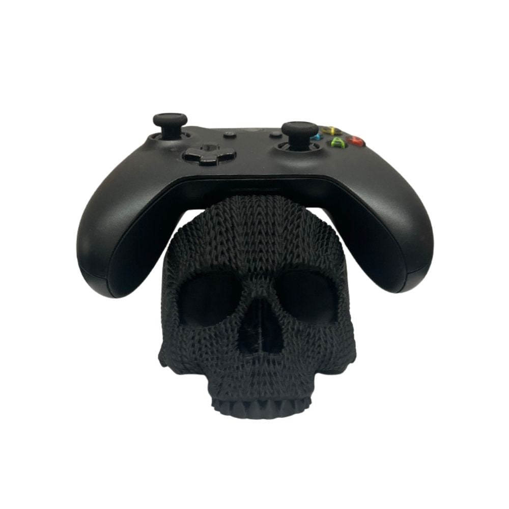 4" Crochet Skull Universal Controller Holder