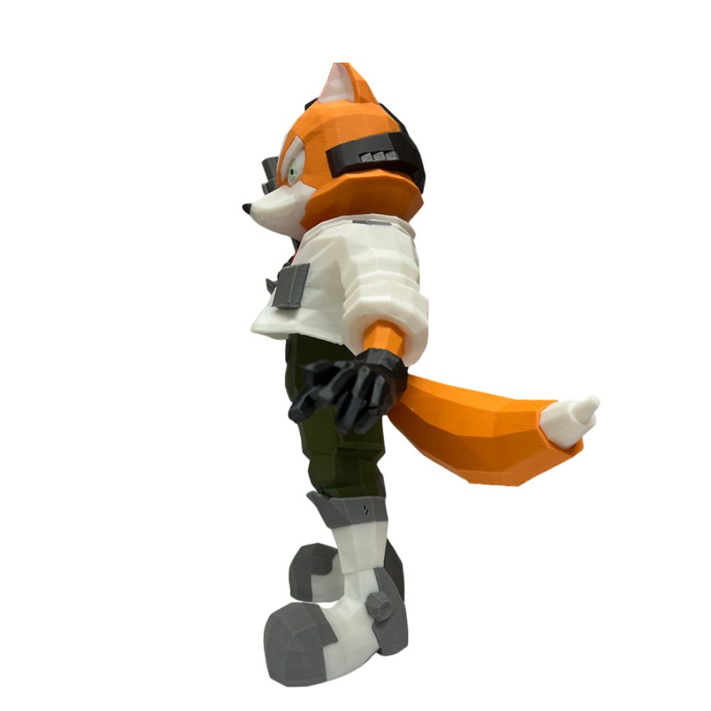 8" Star Fox Fox McCloud Figure