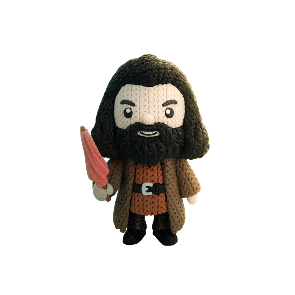 Harry Potter Series Hagrid - Knitted Crochet