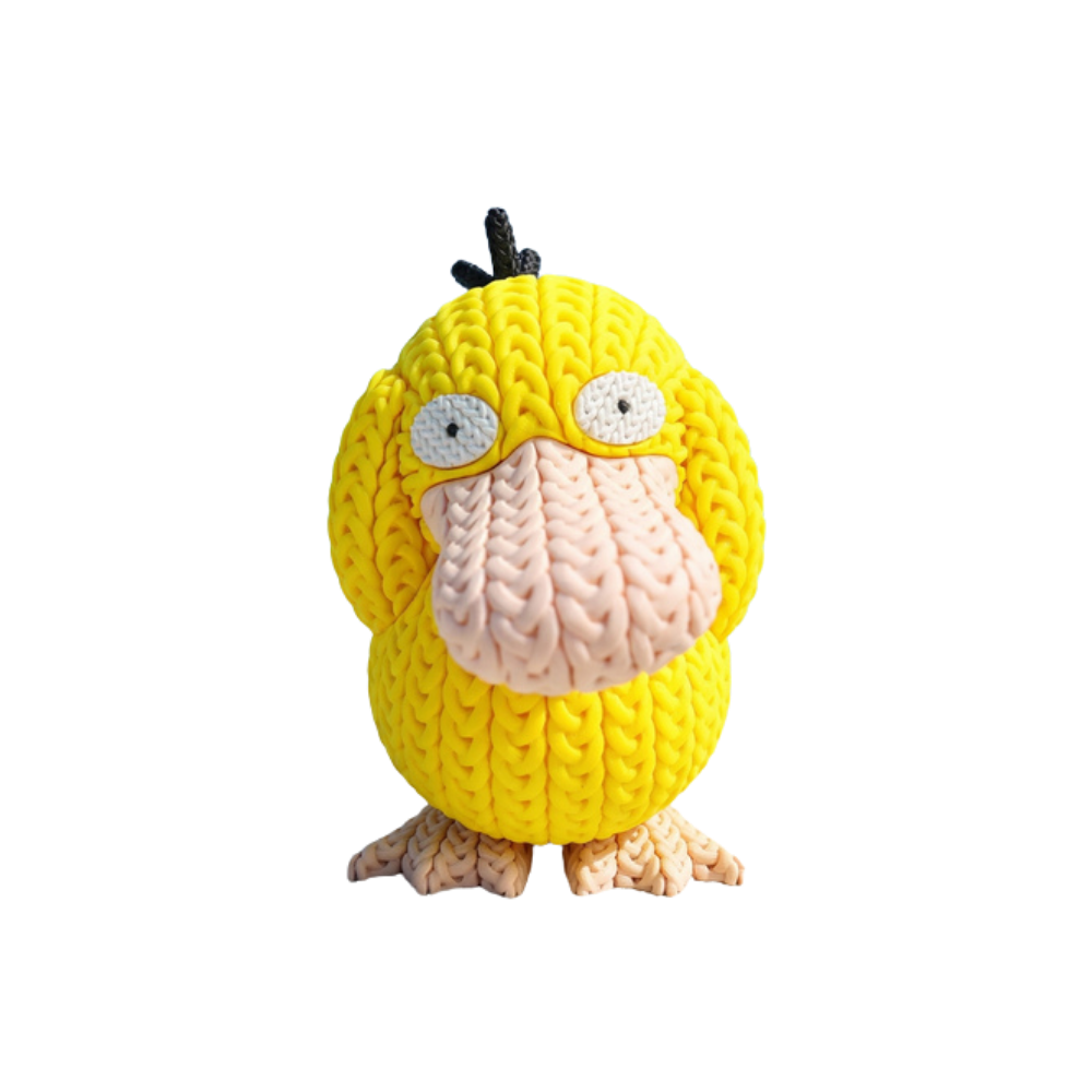 Pokemon Psyduck Knitted - Crochet