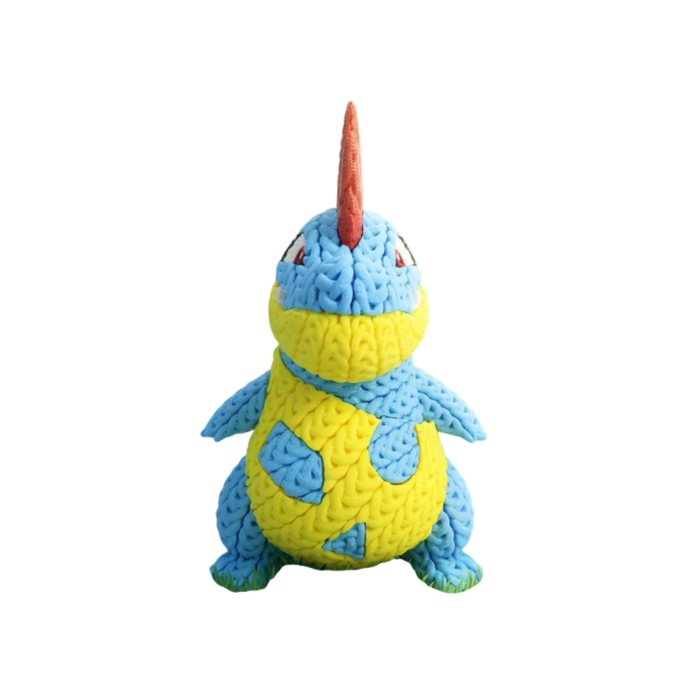 Pokemon Croconaw Knitted - Crochet