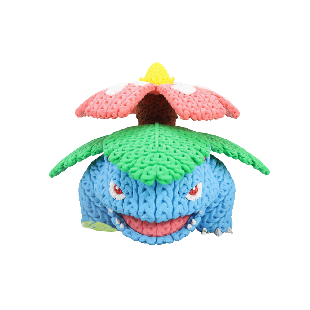 Pokemon Venusaur Knitted - Crochet