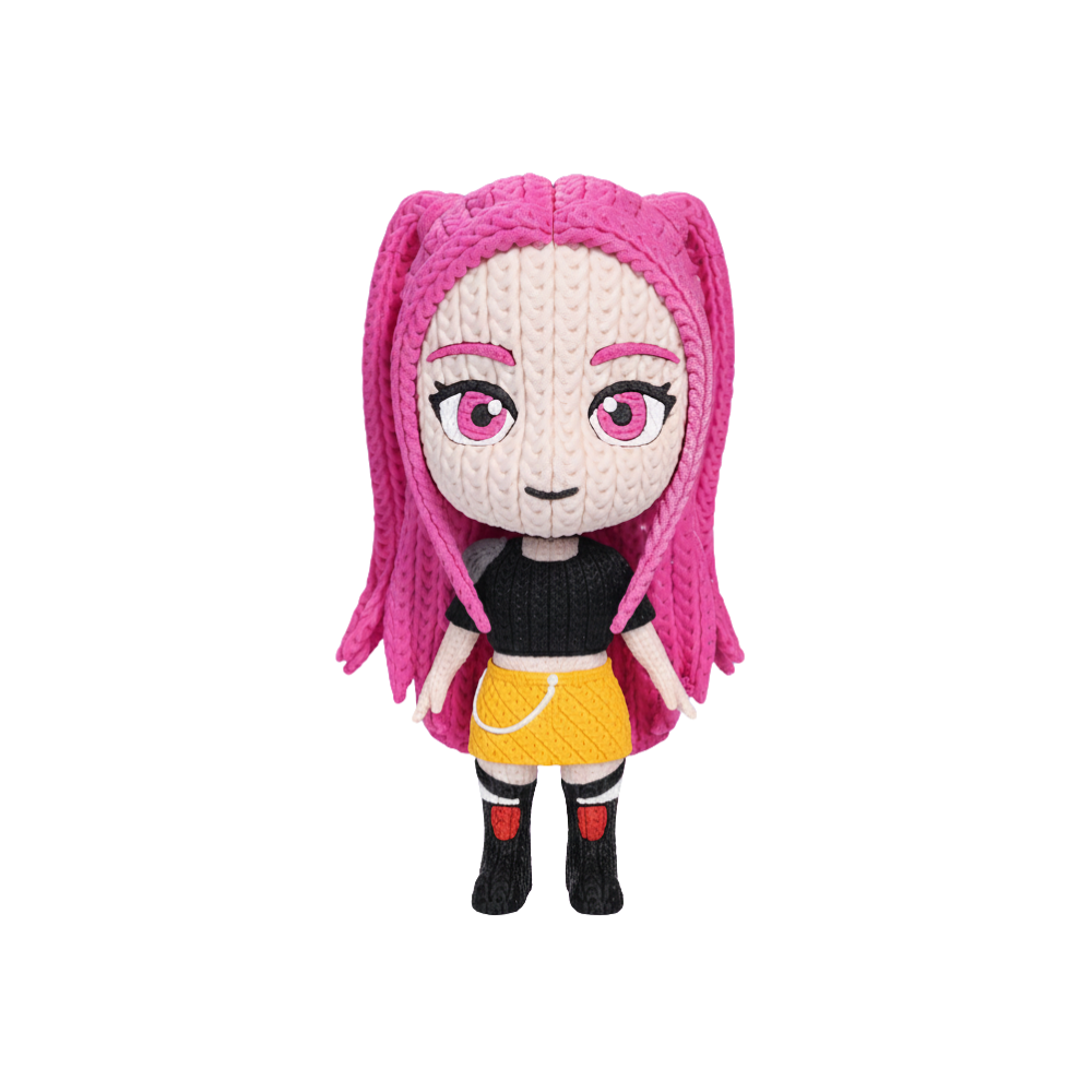 KPop Demon Hunters Mira Huntrix Knitted - Crochet