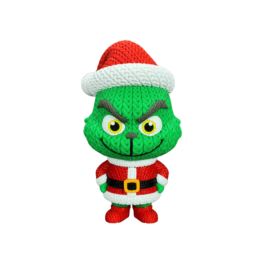 How the Grinch Stole Christmas Grinch Santa Costume Knitted - Crochet