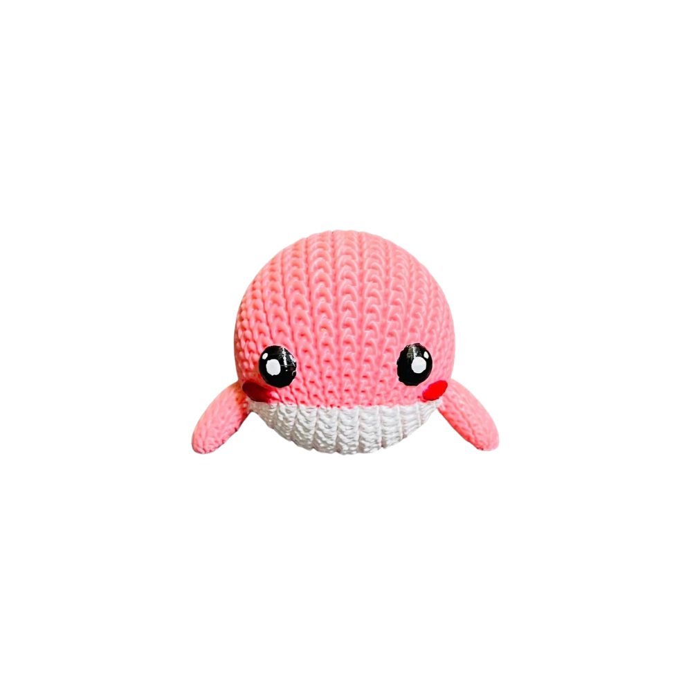 Cute Whale Knitted - Crochet