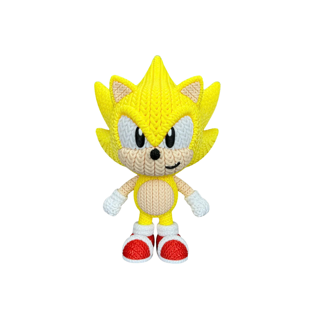 Sonic The Hedgehog Super Sonic Knitted - Crochet