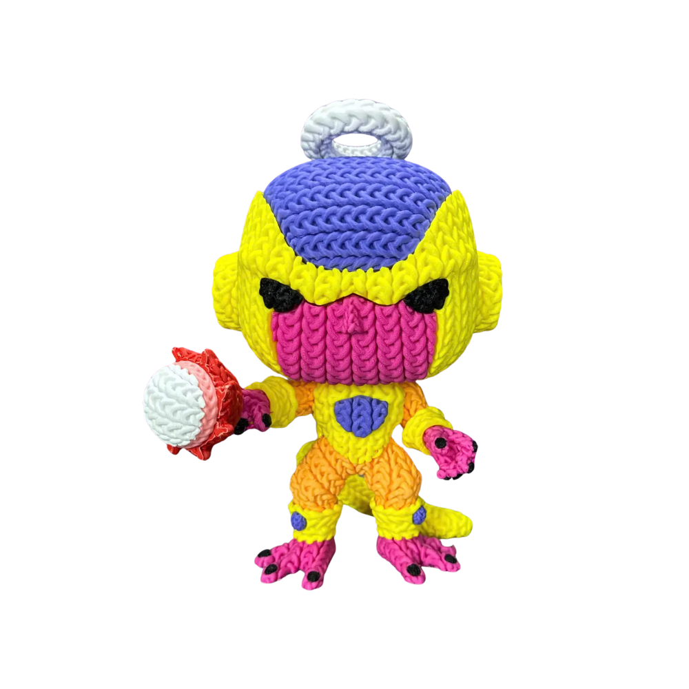 Dragon Ball Resurrection F Golden Frieza Knitted - Crochet
