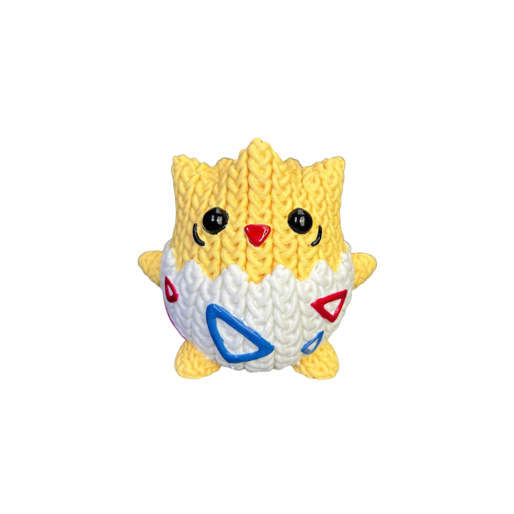 Pokemon Togepi Knitted - Crochet
