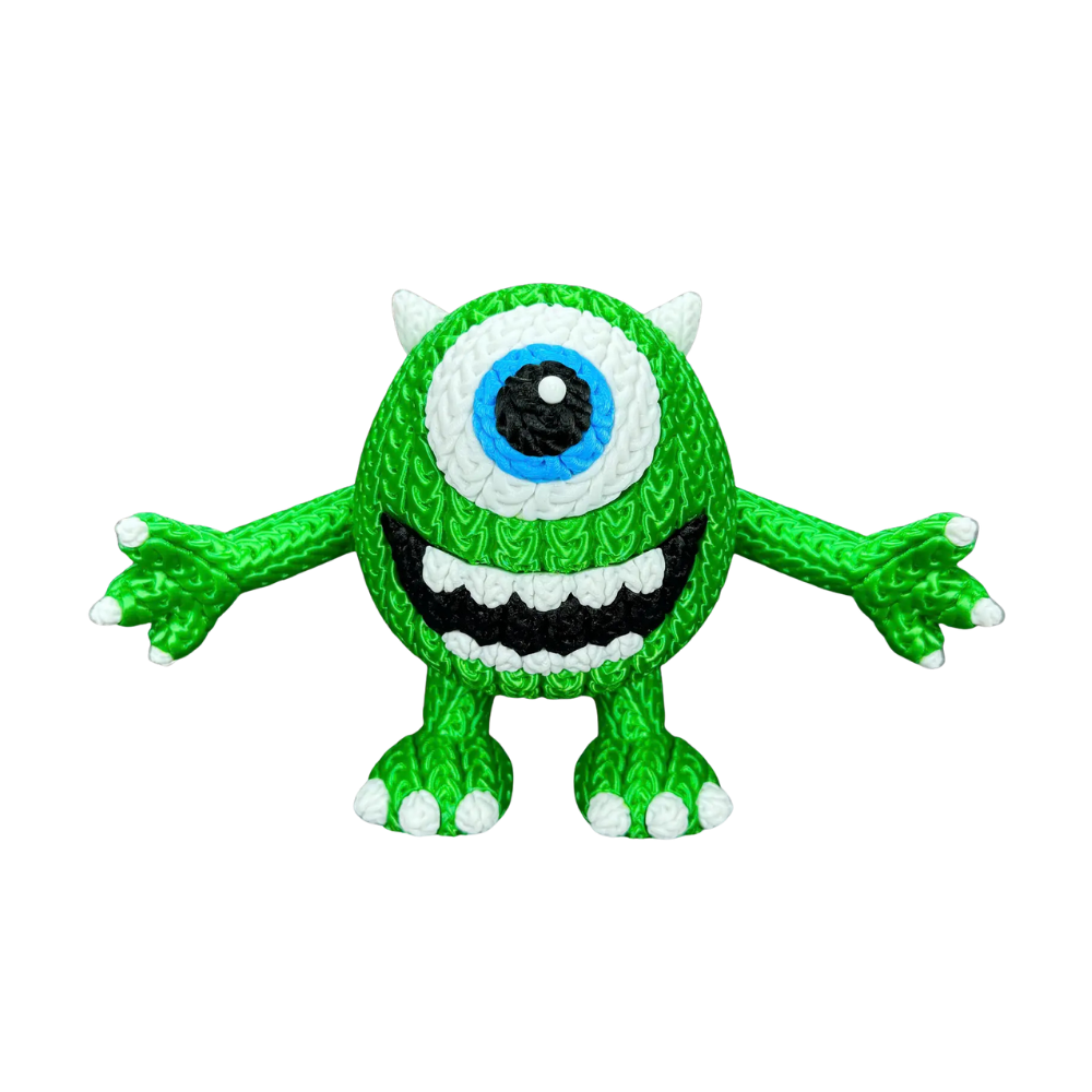 Monsters, Inc. Mike Wazowski Knitted - Crochet