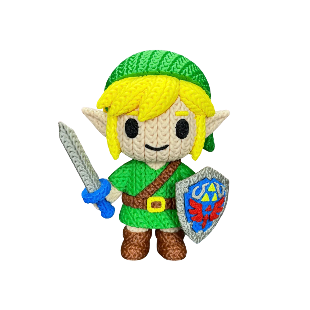 The Legend of Zelda Link Knitted - Crochet