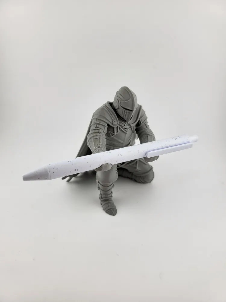 Knight Pen Holder Medieval Warrior Desk Organizer