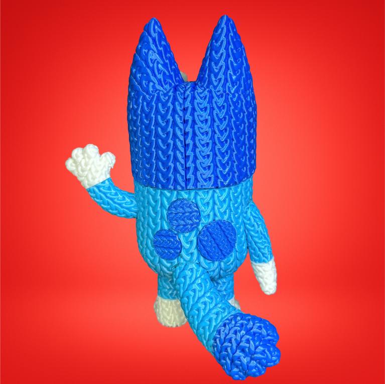 Bluey Knitted - Crochet