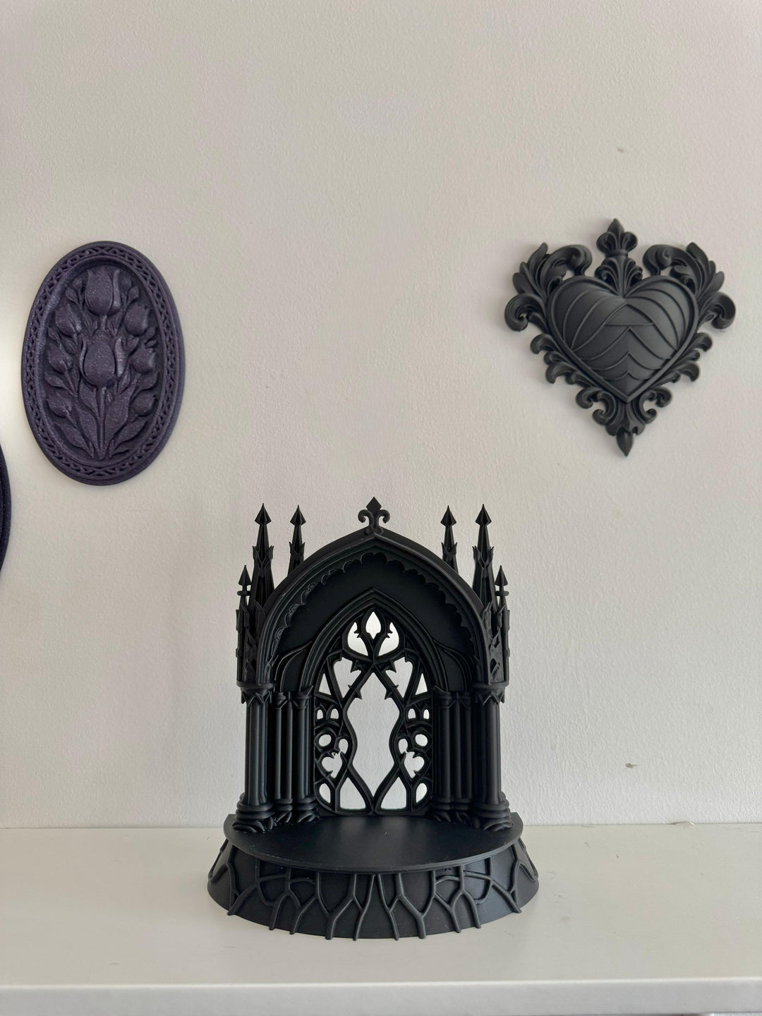 Gothic Cathedral Shelf Display