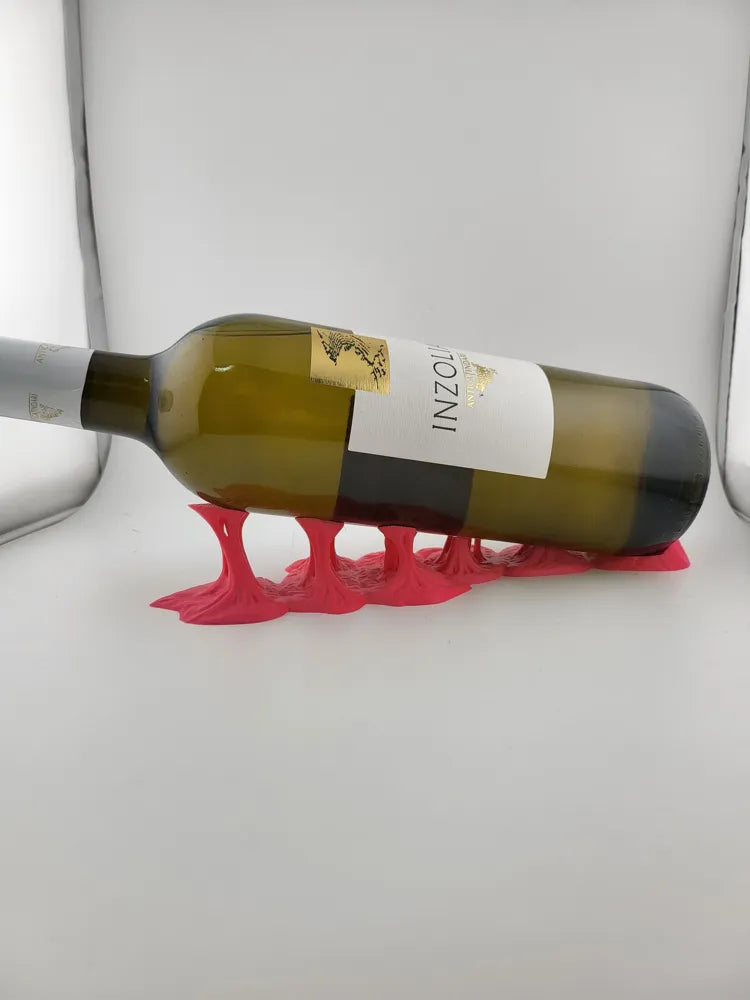 Chewing Gum Wine Bottle Stand Display Holder
