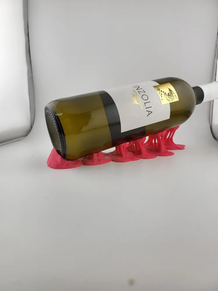 Chewing Gum Wine Bottle Stand Display Holder