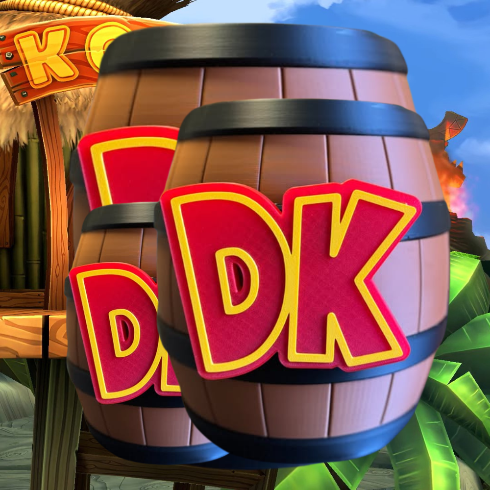 Donkey Kong Multi-Size Barrel