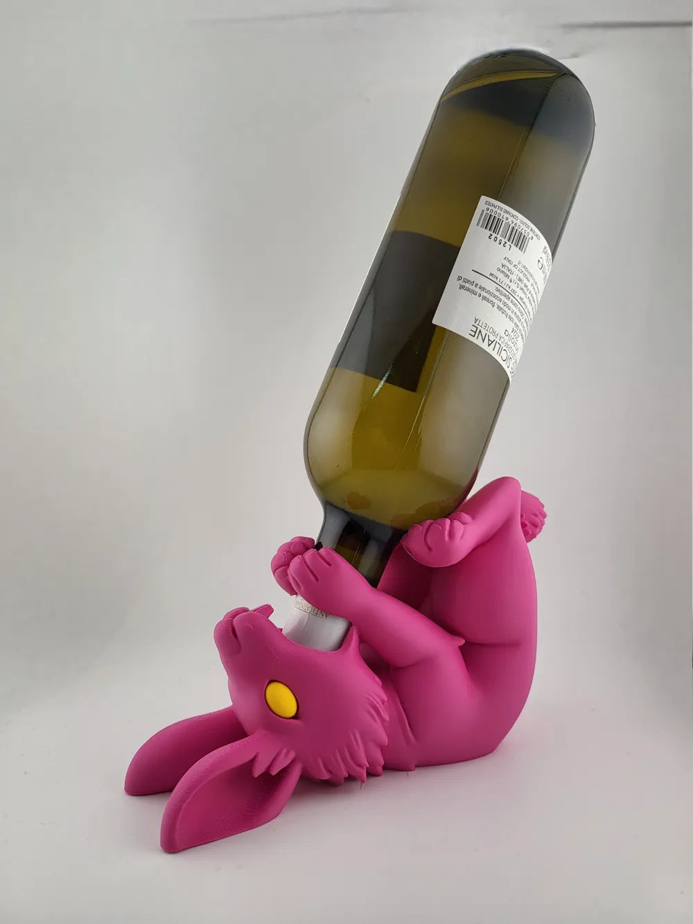 Wine Bottle Holder Bunny Stand rack bottiglia