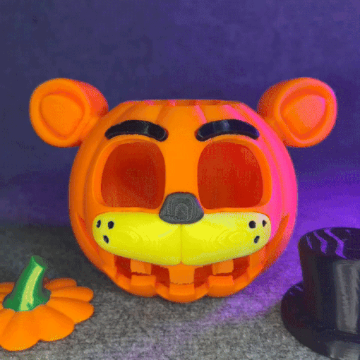 Five Nights at Freddy's Freddy Fazbear Halloween Pumpkin