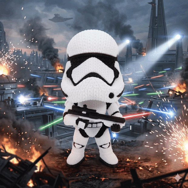 Stormtrooper | First Order - Knitted Crochet