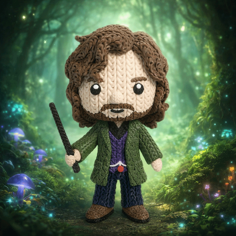 Harry Potter Series Sirius Black Knitted - Crochet