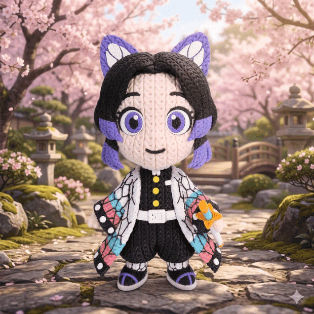 Demon Slayer Shinobu Knitted - Crochet