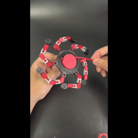 Articulated Spinner Fidget Toy