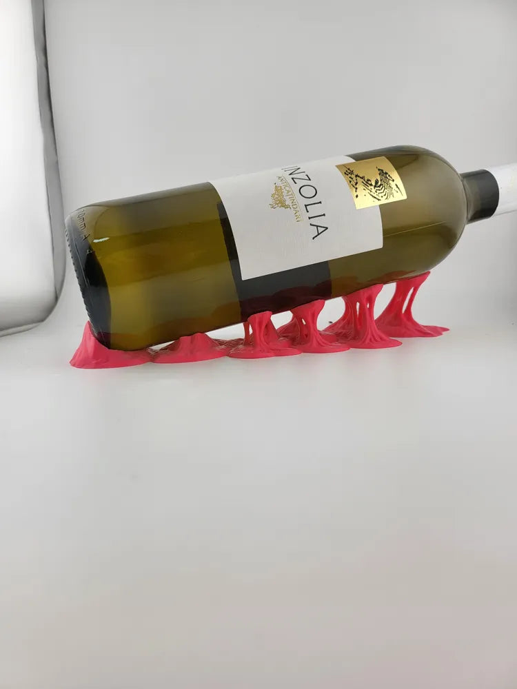 Chewing Gum Wine Bottle Stand Display Holder