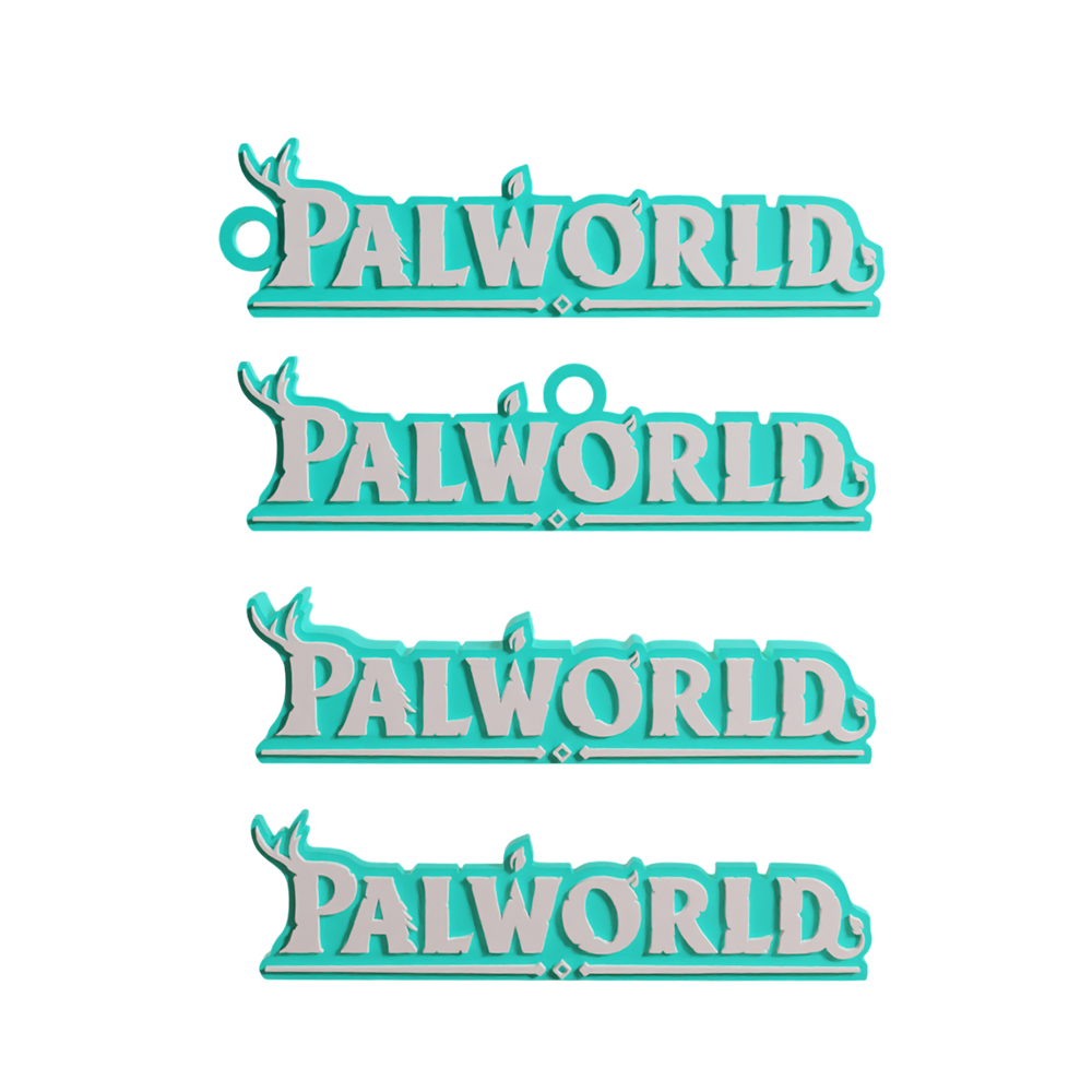 Palworld Logo & Keychain