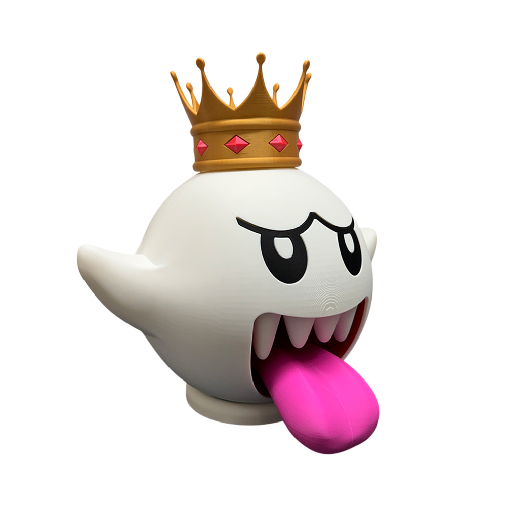 Luigi's Mansion - 10" King Boo + 3" Mini Buus