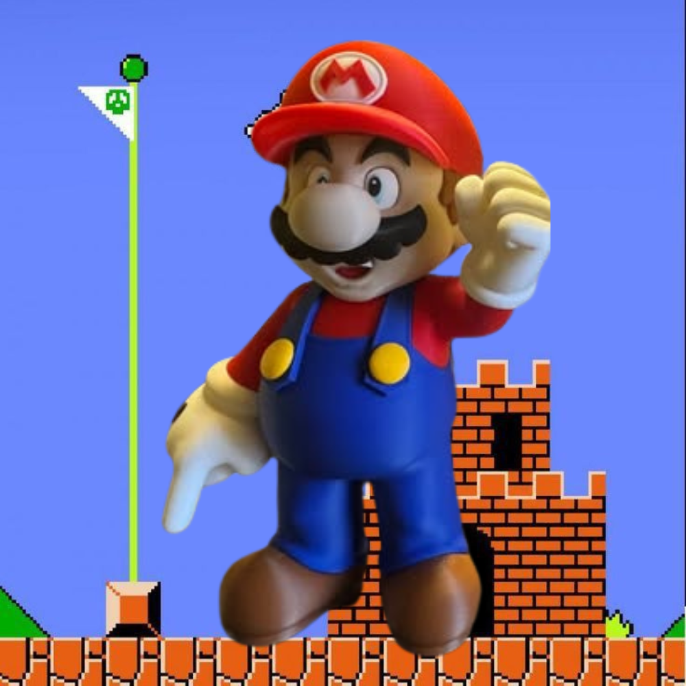 Super Mario 24" Mario Emoting Jumbo